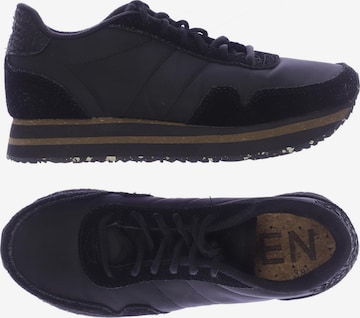 WODEN Sneaker 38 in Schwarz: predná strana