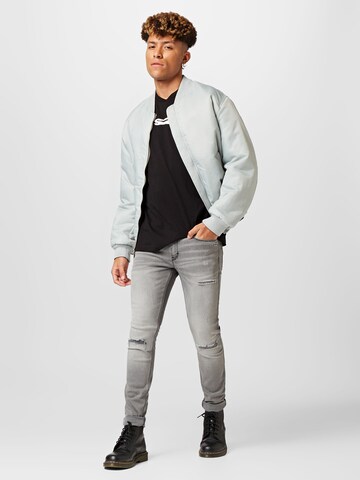 DIESEL Shirt 'JUST' in Black