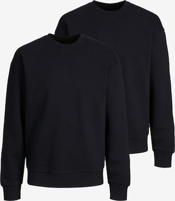 JACK & JONES Sweatshirt 'Star' in Black: front