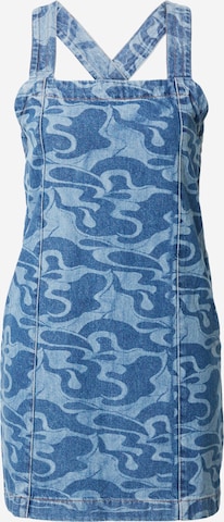 Envii Spódnica na szelkach 'SUN' w kolorze niebieski: przód