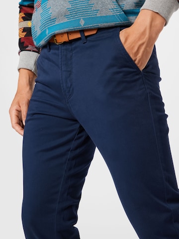 Regular Pantalon chino 'PARKER' JACK & JONES en bleu