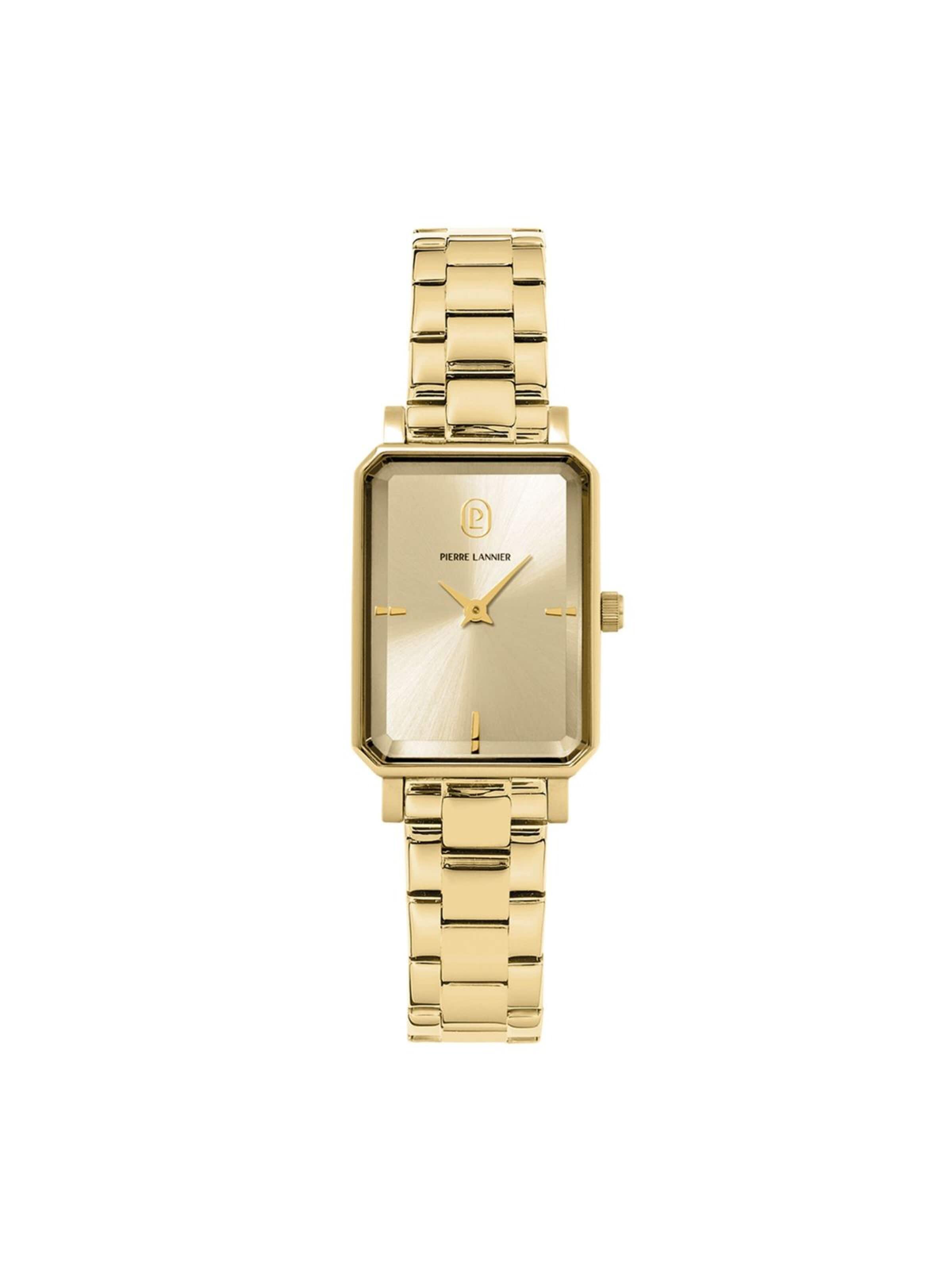 Montre à affichage analogique 'Pierre Lannier - Watch Ariane - Quartz watch movement - Watch case width: 28.4 mm' Pierre Lannier en or : devant
