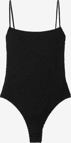 MANGO Swimsuit 'Ocean' in Black: front