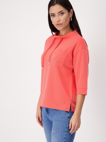 Sweat-shirt monari en orange