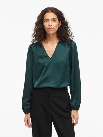 VILA - Blusa 'VIEllette' en verde: frente