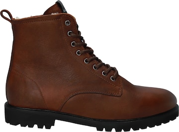 Boots stringati 'JAXON' di BLACKSTONE in marrone: frontale