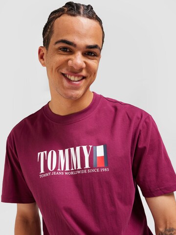 Tommy Jeans T-Shirt in Lila
