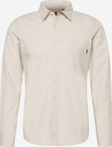 Chemise Dockers en beige : devant