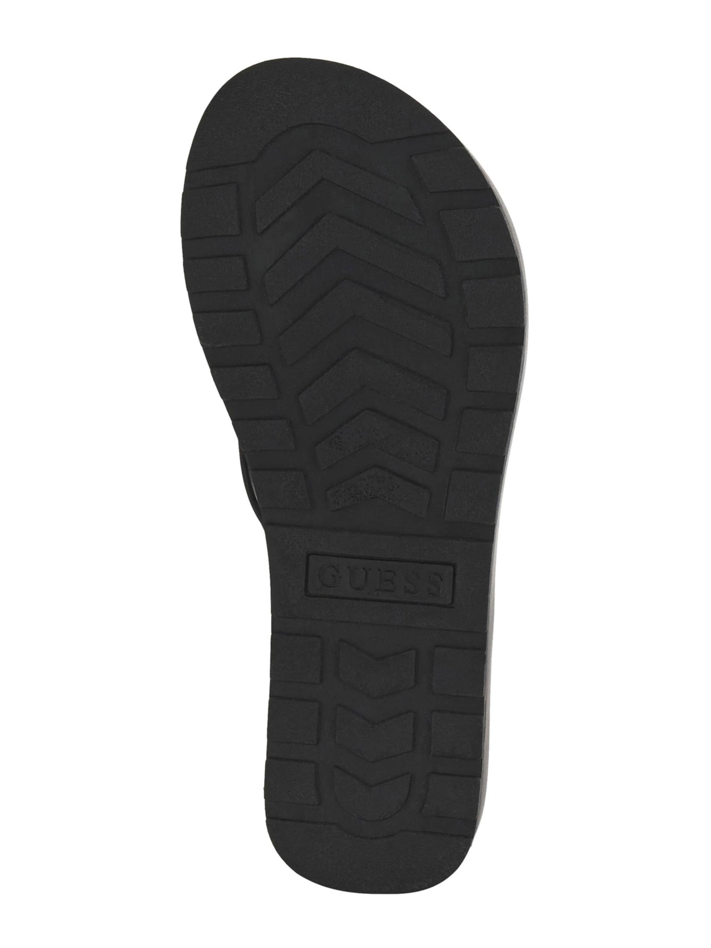 GUESS T-Bar Sandals 'Candry' in Black