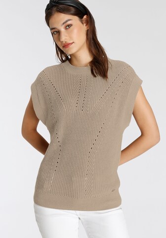 TAMARIS Sweater in Beige