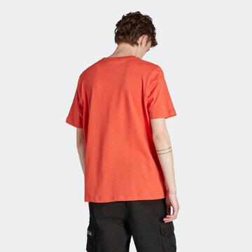ADIDAS ORIGINALS Shirt 'Trefoil Essentials' in Orange