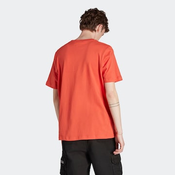 ADIDAS ORIGINALS Majica 'Trefoil Essentials' | oranžna barva