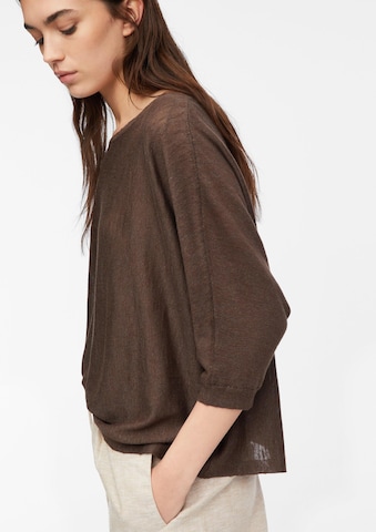 COMMA Pullover in Braun