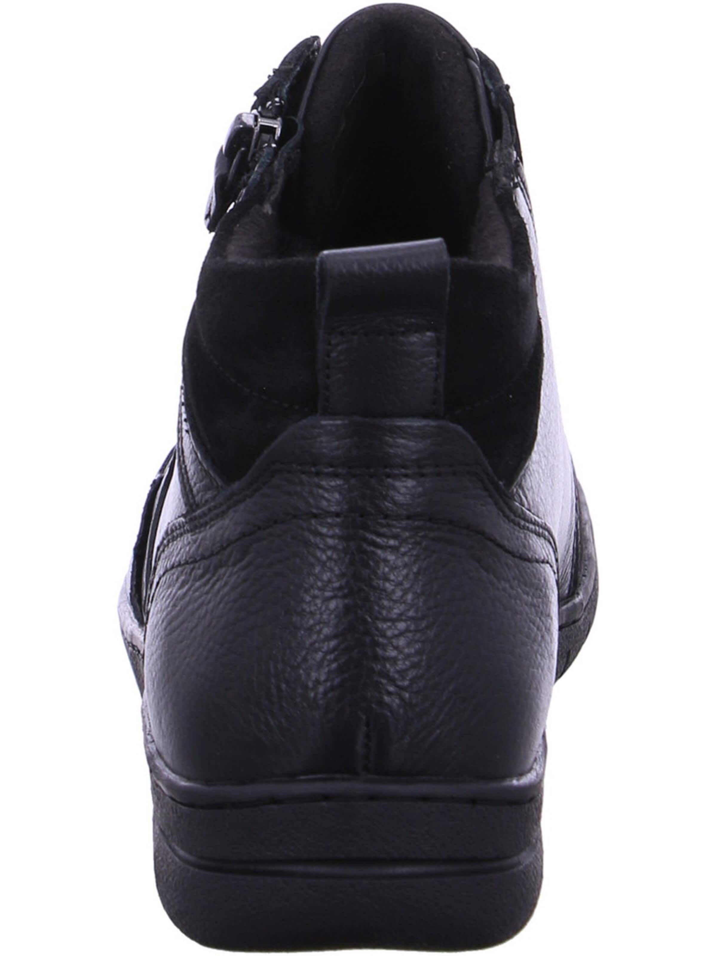 REFLEXAN Booties 'Reflexan Schnürstiefel Schwarz' in Black