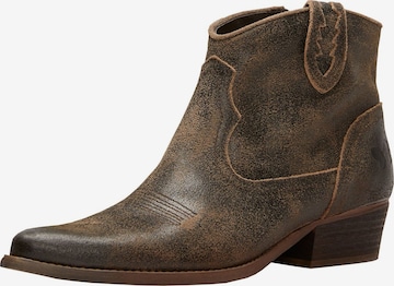 Bottines 'West ' FELMINI en marron : devant