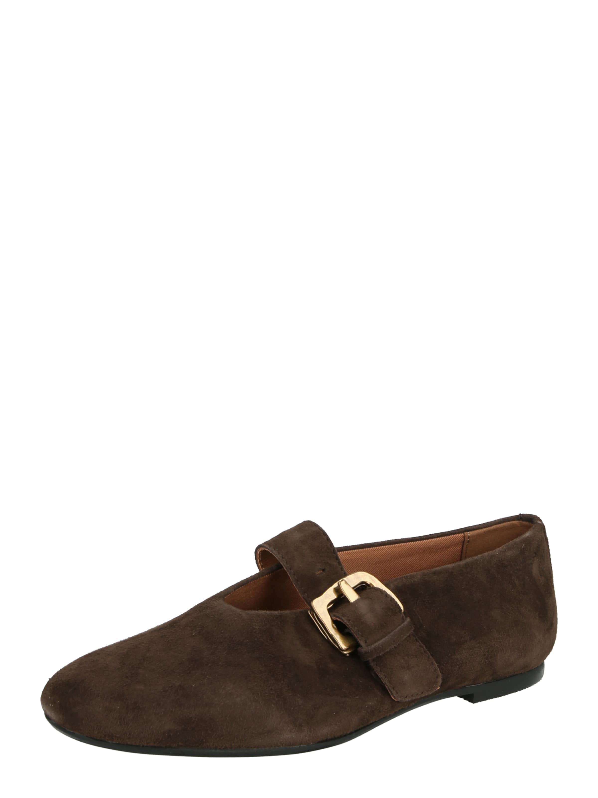 VAGABOND SHOEMAKERS Шлепанцы 'ALEYA' в Коричневый: спереди