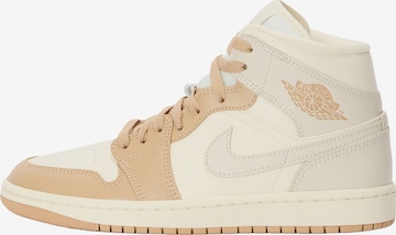 Jordan Кроссовки на платформе 'Air Jordan 1' в Коричневый: спереди