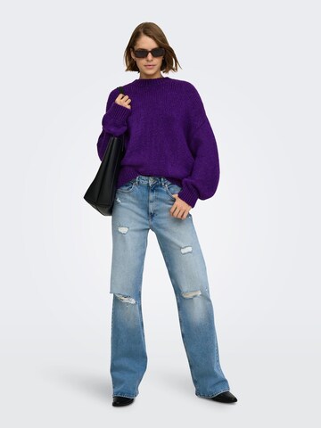 ONLY Sweater 'ONLHenry' in Purple