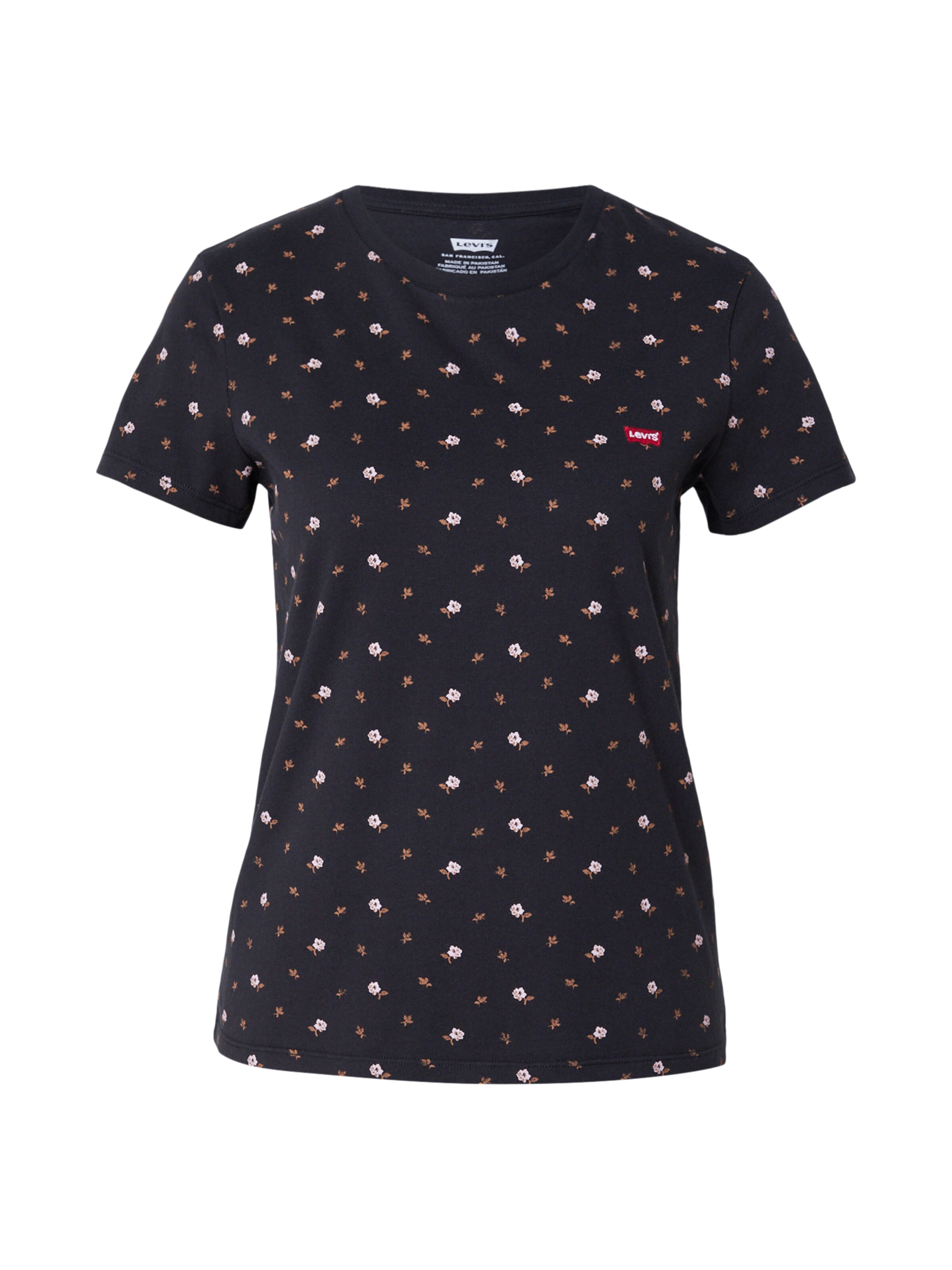 LEVI'S ® Μπλουζάκι 'PERFECT' σε μαύρο: μπροστά