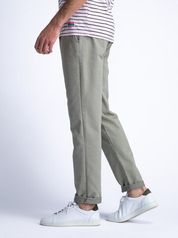 Regular Pantalon chino Petrol Industries en vert