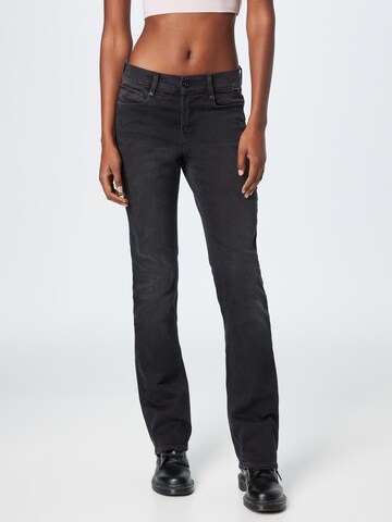 G-Star RAW Bootcut Jeans 'Noxer' in Zwart: voorkant