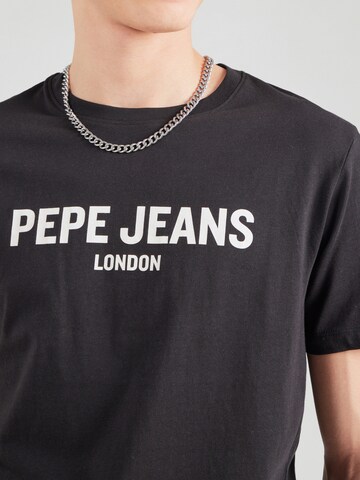 Pepe Jeans T-Shirt 'DONNY' in Schwarz