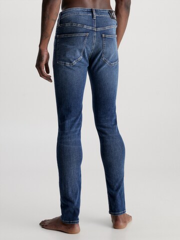 Calvin Klein Jeans Skinny Džíny – modrá