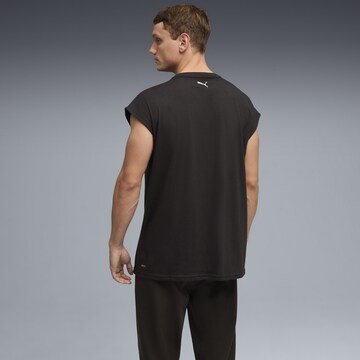PUMA Sporttop in Schwarz