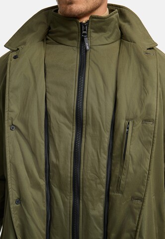 INDICODE JEANS Winter jacket ' Oklaho ' in Green