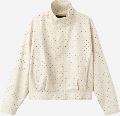 MANGO Välikausitakki värissä beige / musta, Tuotenäkymä