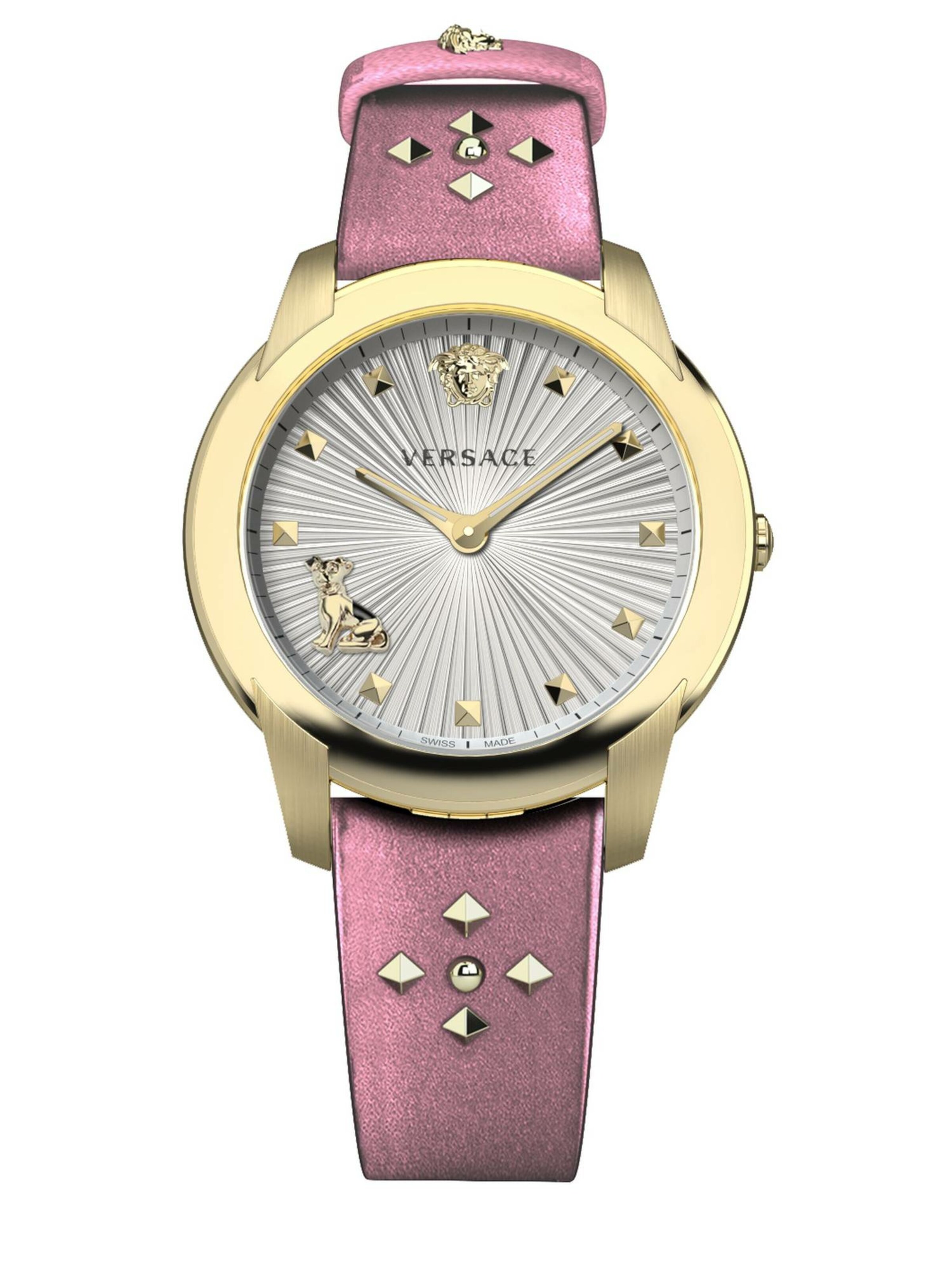 VERSACE Analoguhr 'Audrey' in Pink: Vorderseite