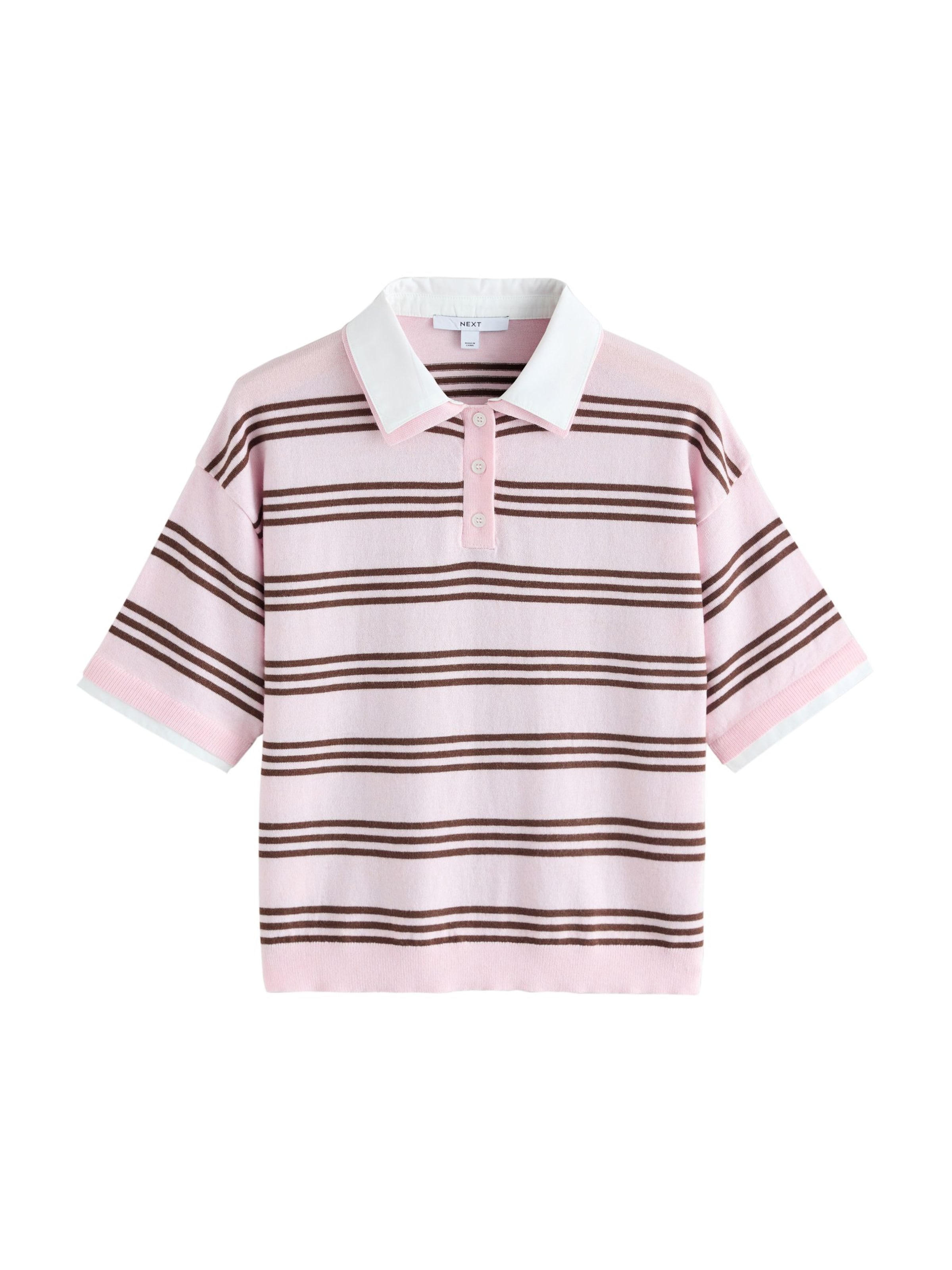 Next Trui in Roze: voorkant