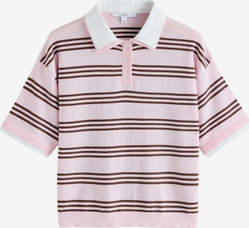 Next Trui in Roze: voorkant