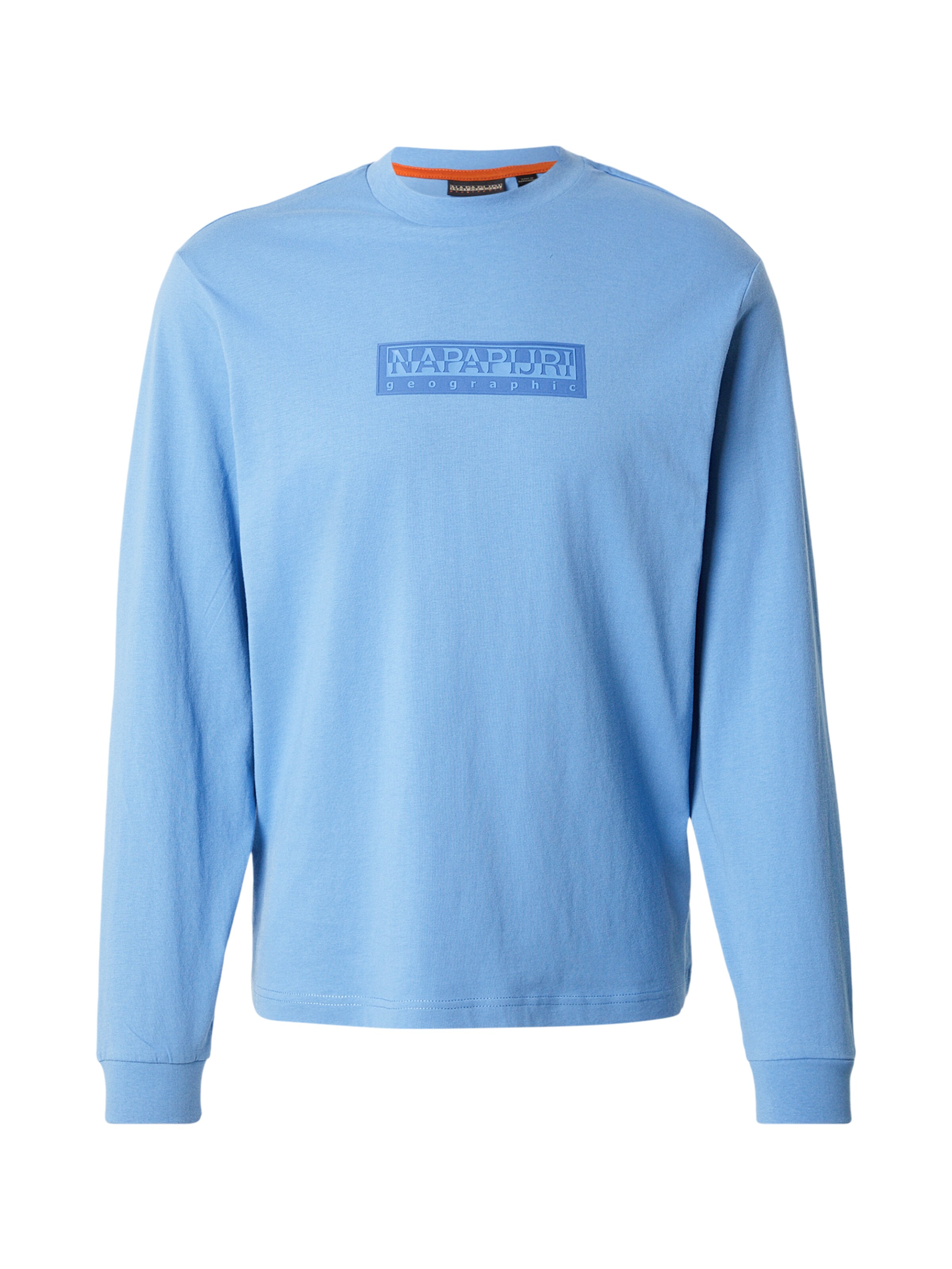 Tricou de la NAPAPIJRI pe albastru: față