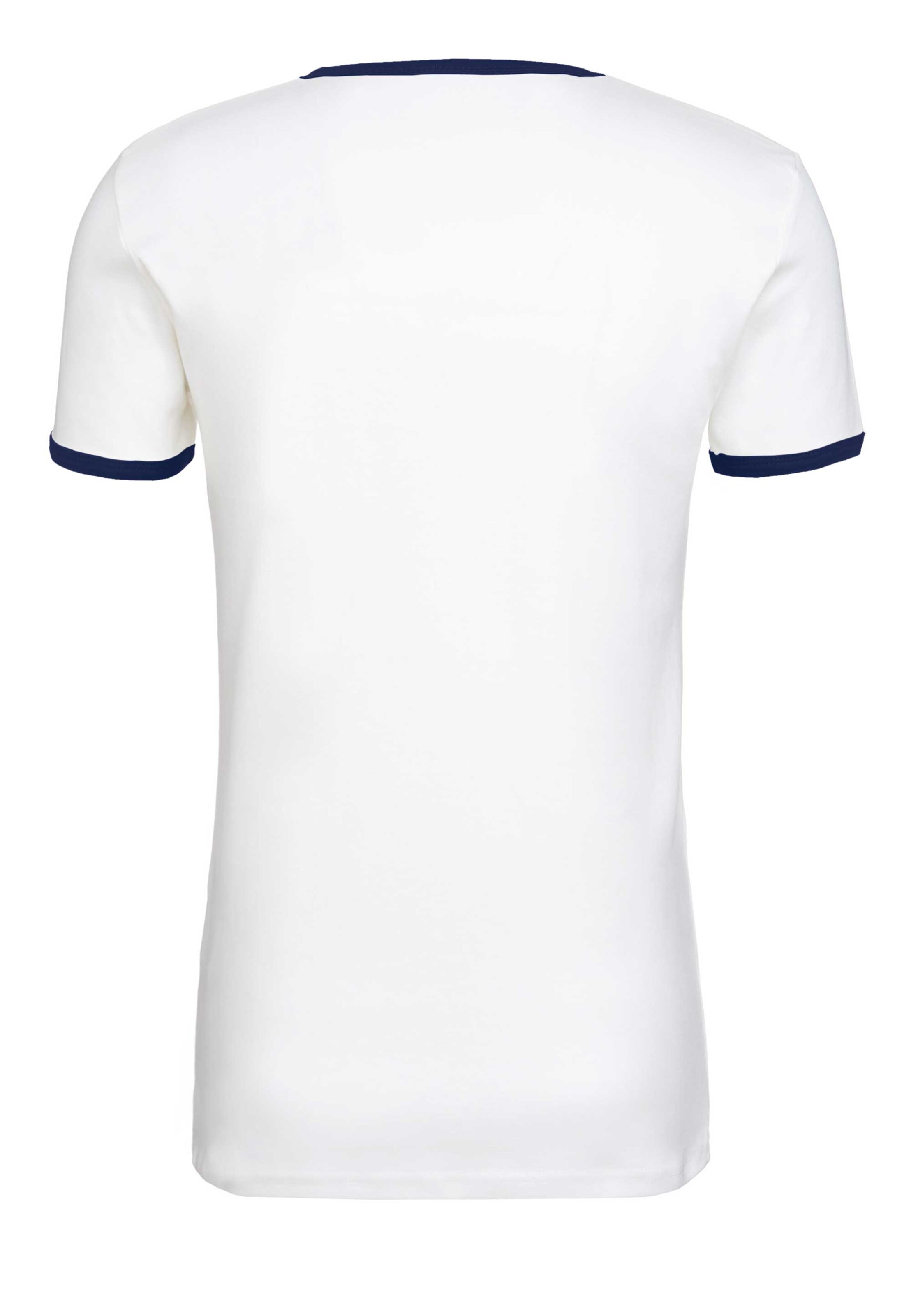 LOGOSHIRT Shirt 'Cookie Monster' in White