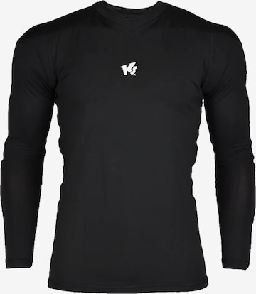 KEEPERsport Base Layer in Schwarz: predná strana