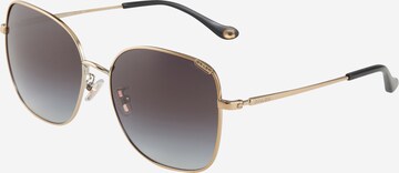 Lunettes de soleil '0HC7133' COACH en or : devant