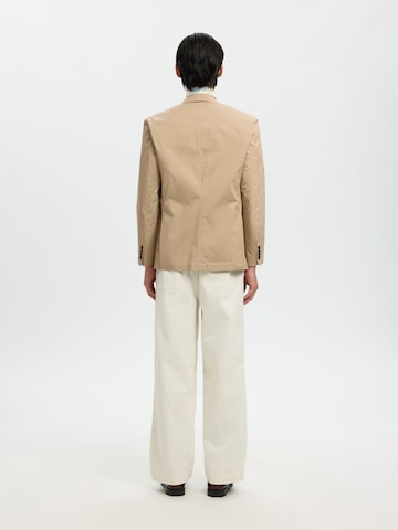 Coupe regular Veste de costume 'Selected x Hotel Amour' SELECTED en marron