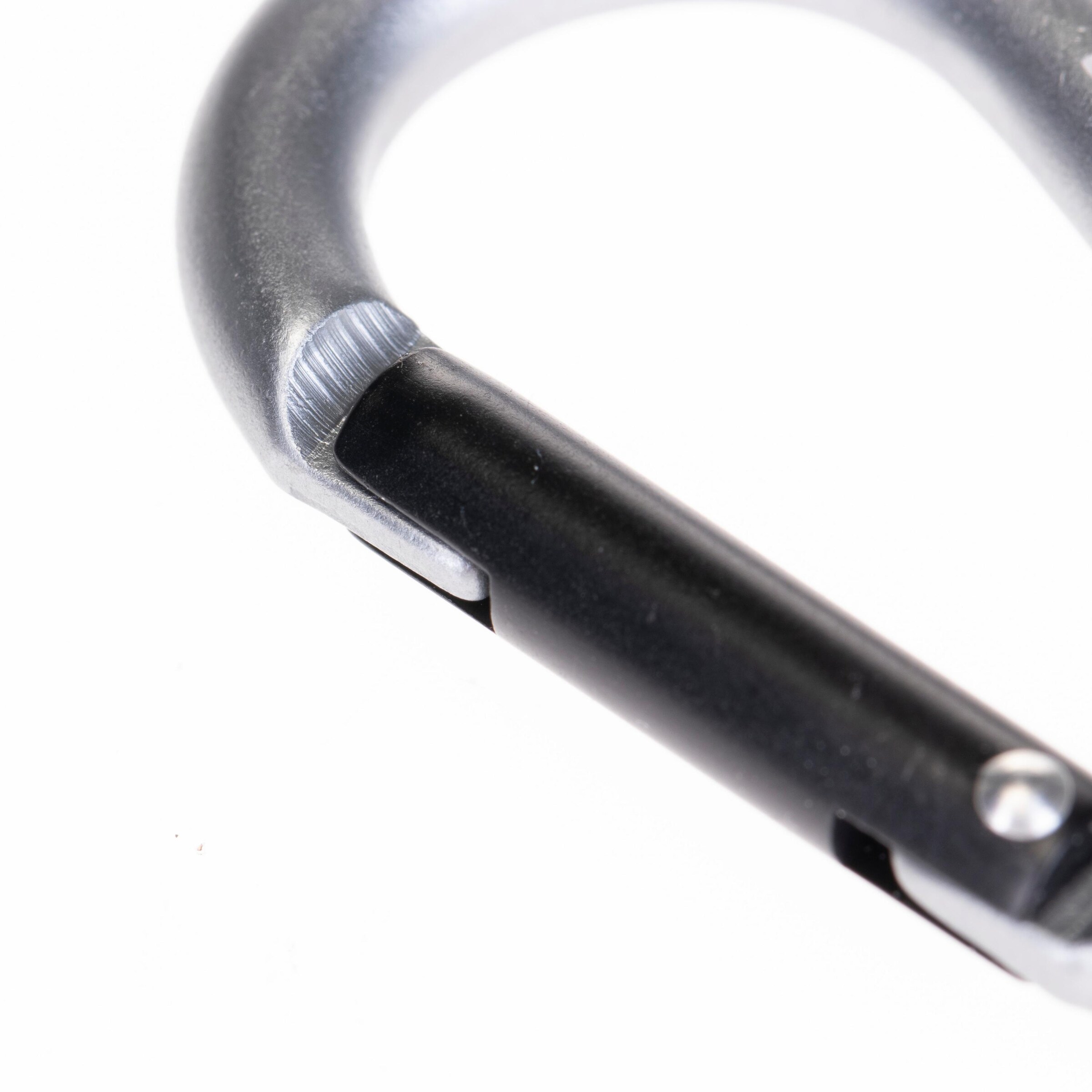 Munkees Karabiner 'Birnenform' in Silber