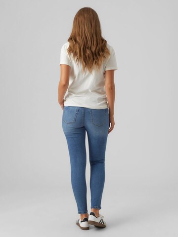 Slimfit Jeans 'Evans' di MAMALICIOUS in blu