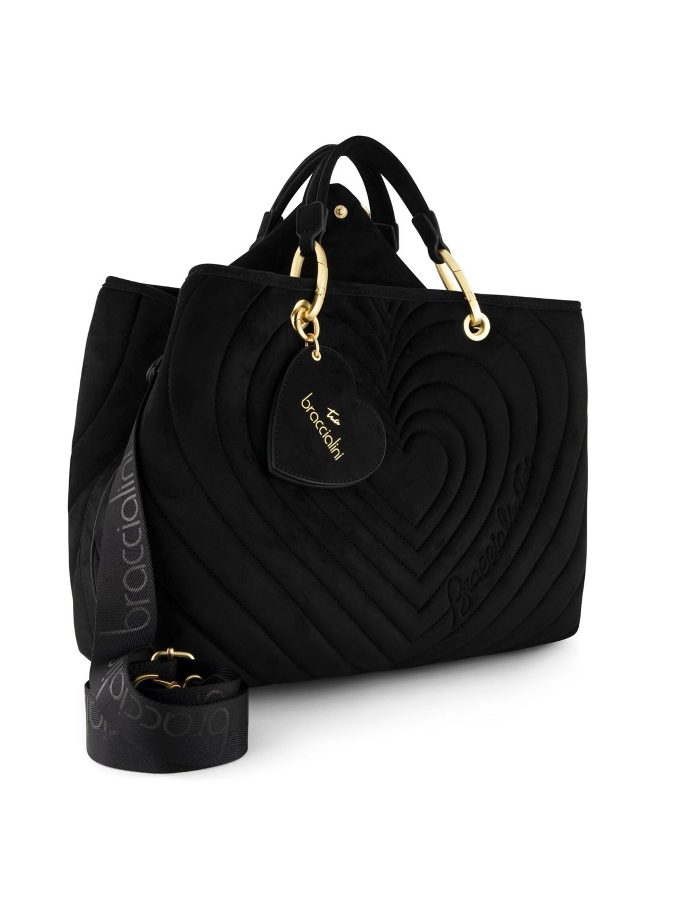 Braccialini - Bolso de mano 'Beth Matelassé' en negro