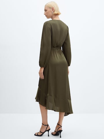 Robe MANGO en vert