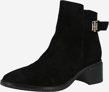 TOMMY HILFIGER Stiefelette in Schwarz: predná strana