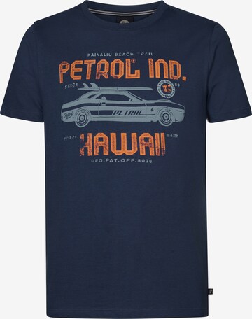 Petrol Industries Shirt in Blauw: voorkant