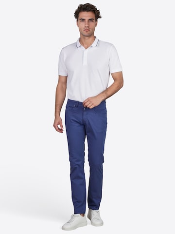 PIERRE CARDIN Regular Chino 'Lyon' in Blauw