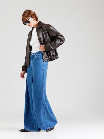 MSCH COPENHAGEN Wide Leg Jeans 'Ago Rue' i blå