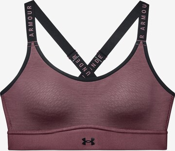 UNDER ARMOUR Sport bh 'Infinity' in Lila: voorkant