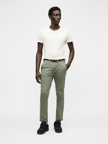 JACK & JONES regular Παντελόνι τσίνο 'JPSTMARCO ADAM' σε πράσινο