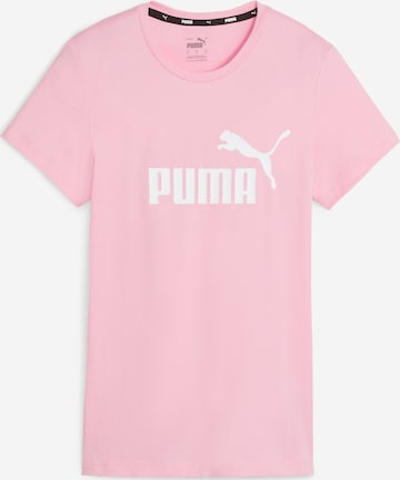 PUMA Λειτουργικό μπλουζάκι 'Essential' σε ροζ: μπροστά