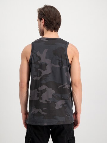 ALPHA INDUSTRIES Top in Schwarz